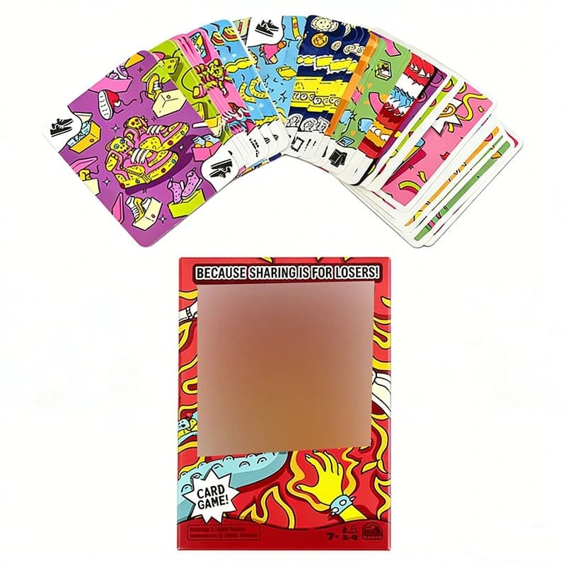 Card games example from partner catalogue