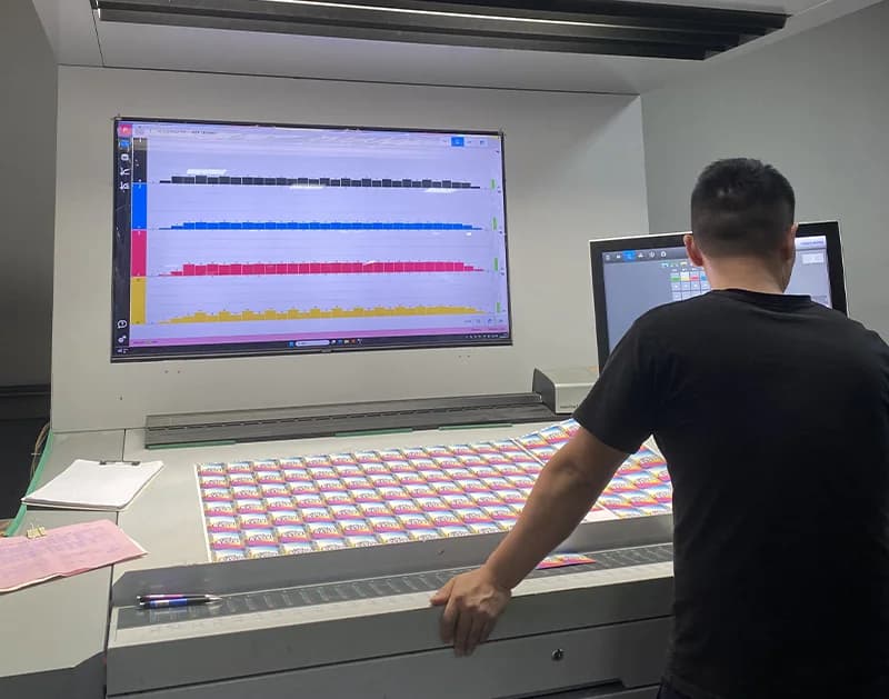 Heidelberg supporting color management system